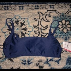 NWT Splendid Navy Blue bikini top
